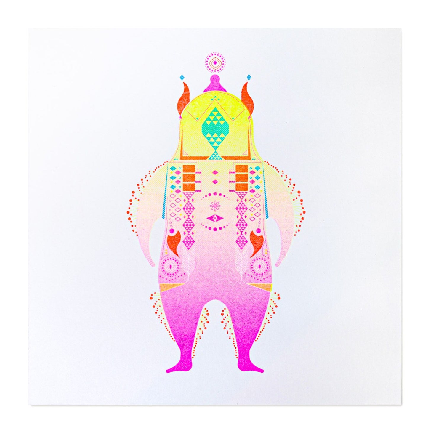GOFU "KOMOKUTO"Red / Risograph ver