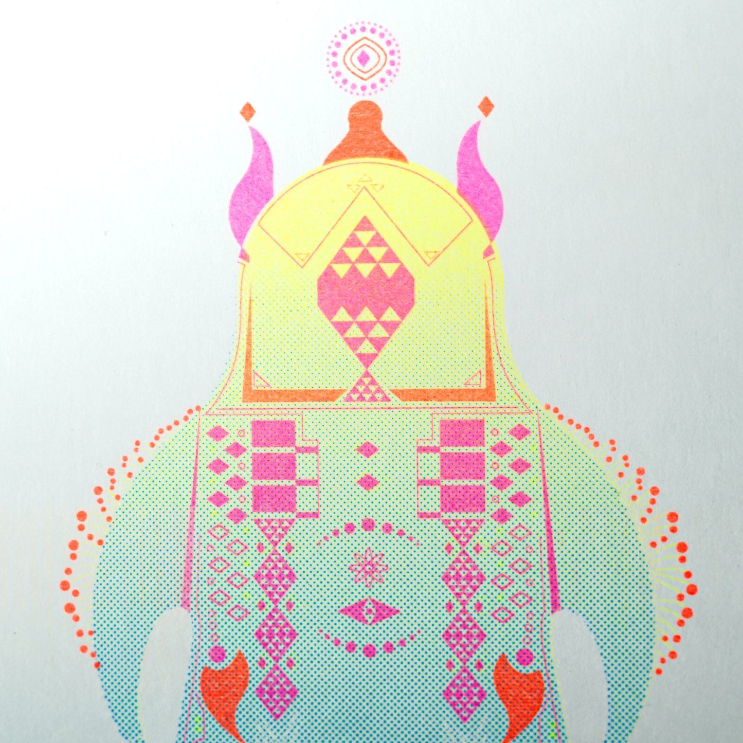 GOFU "KOMOKUTO" Blue / Risograph ver
