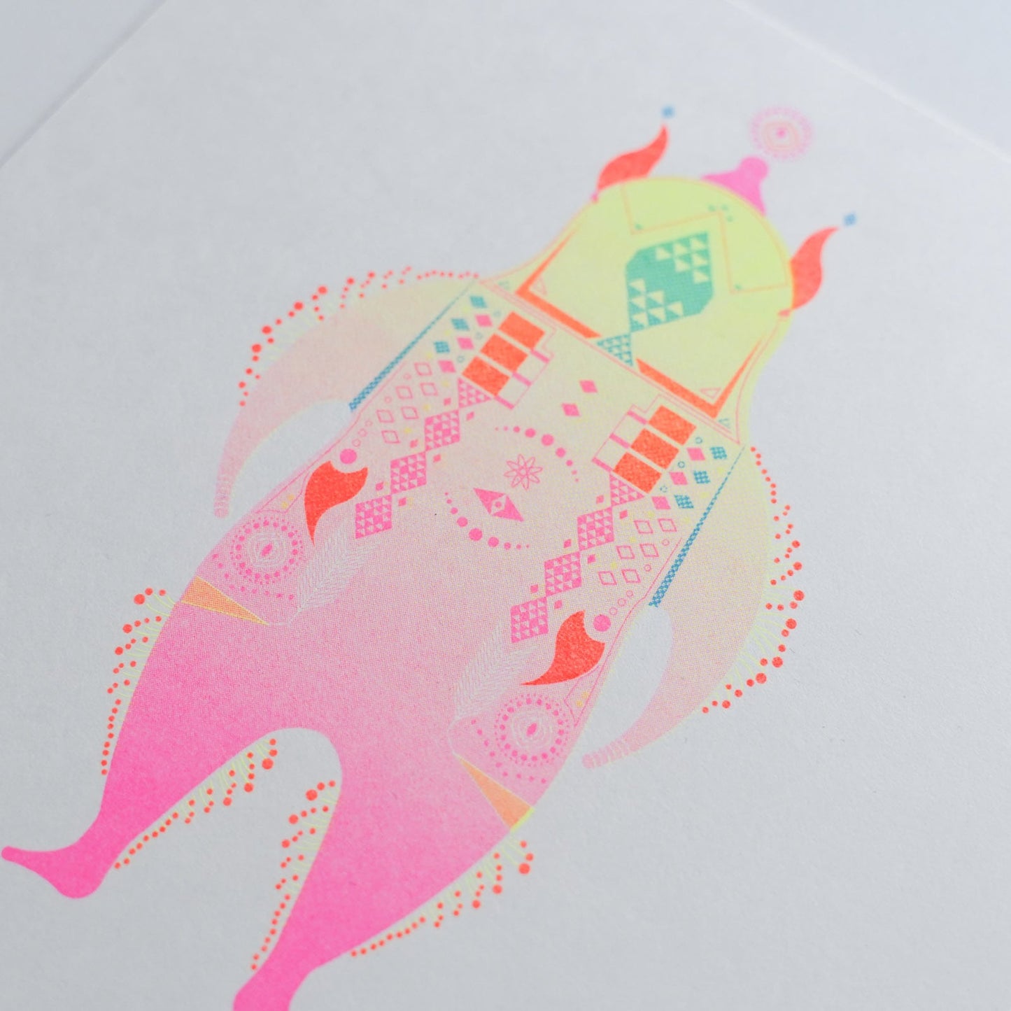 GOFU "KOMOKUTO"Red / Risograph ver