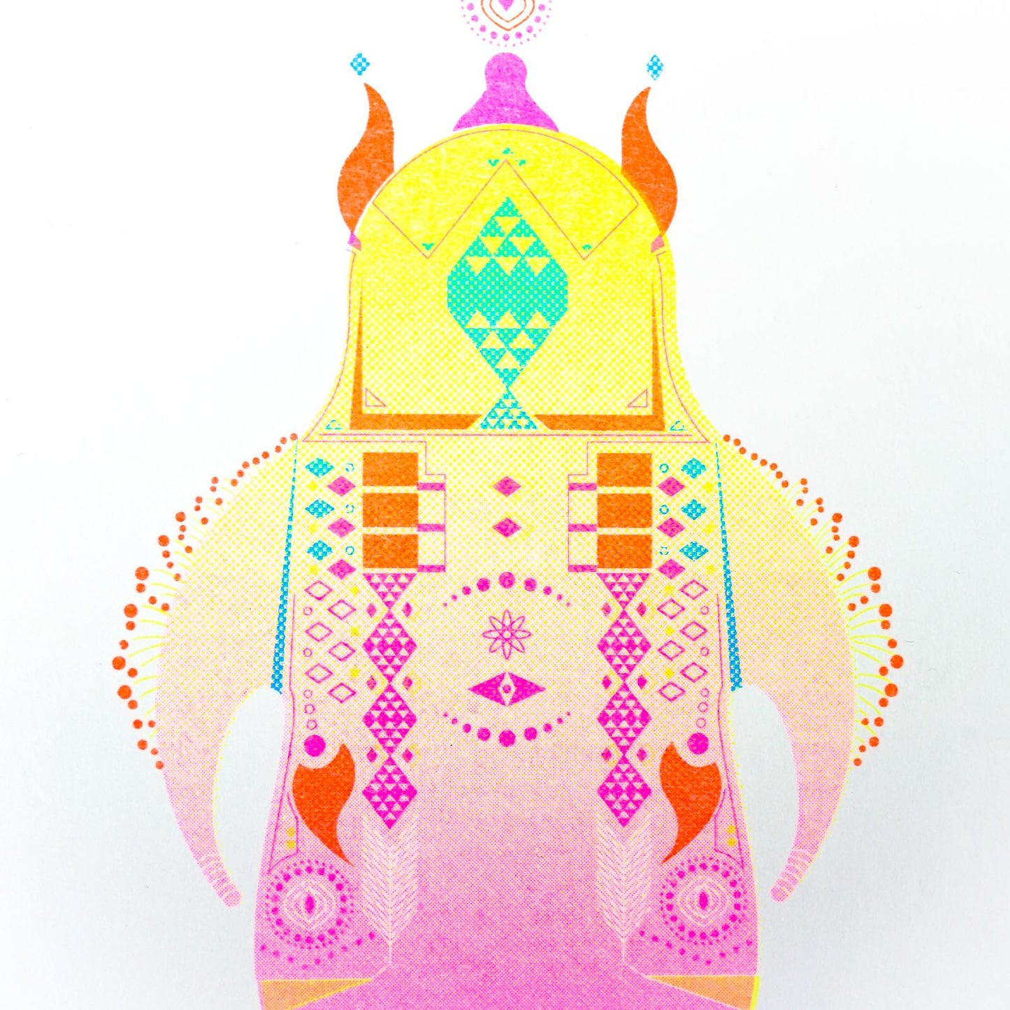 GOFU "KOMOKUTO"Red / Risograph ver