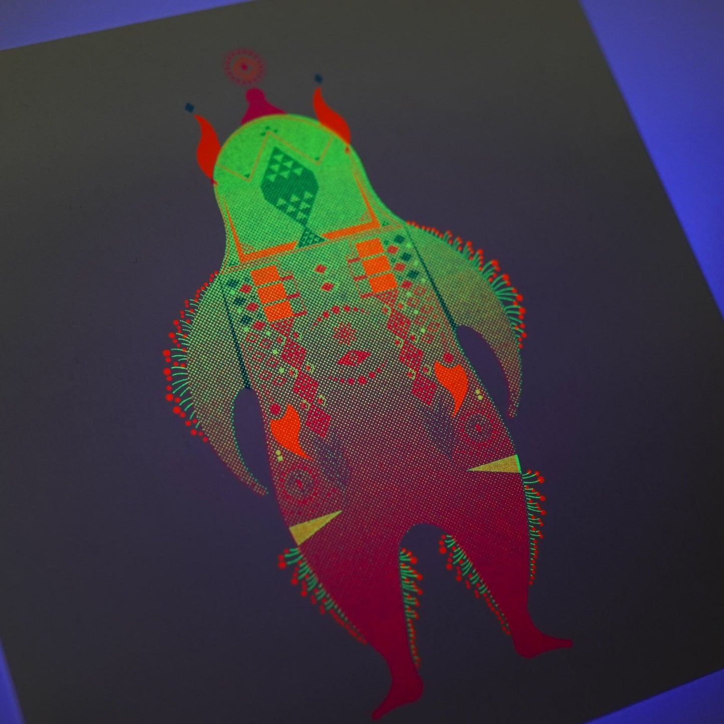 GOFU "KOMOKUTO"Red / Risograph ver