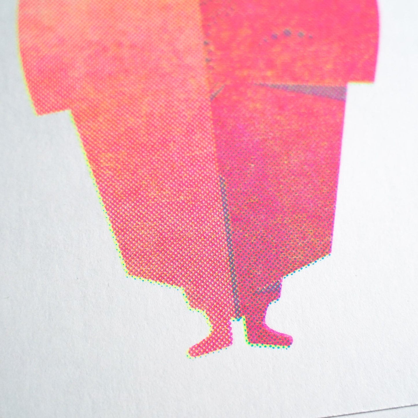 GOFU "SHUTO" Red / Risograph ver