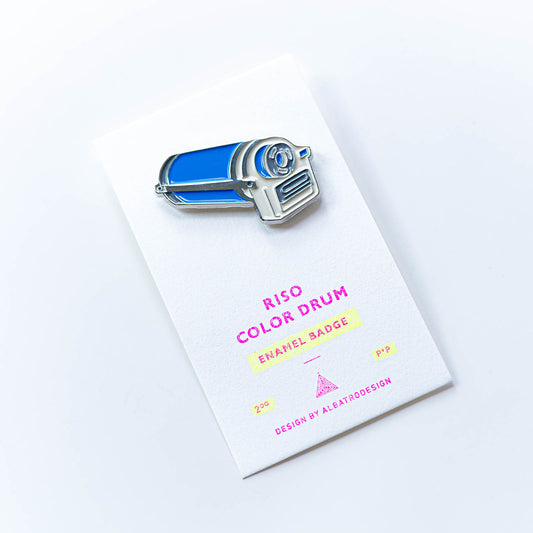 Risograph Pin Badge