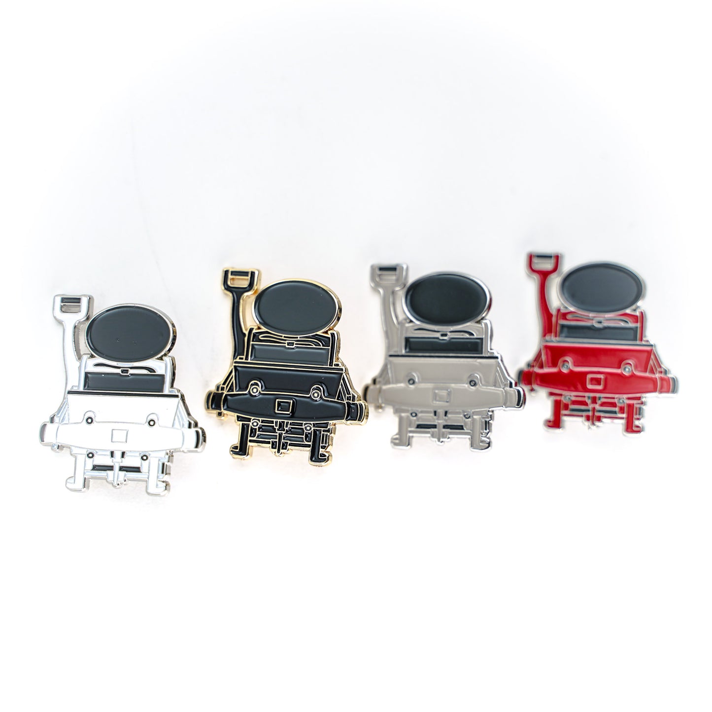 Letterpress Pin Badge